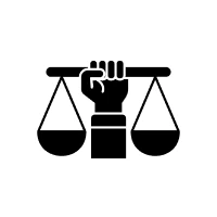 Scales of justice icon